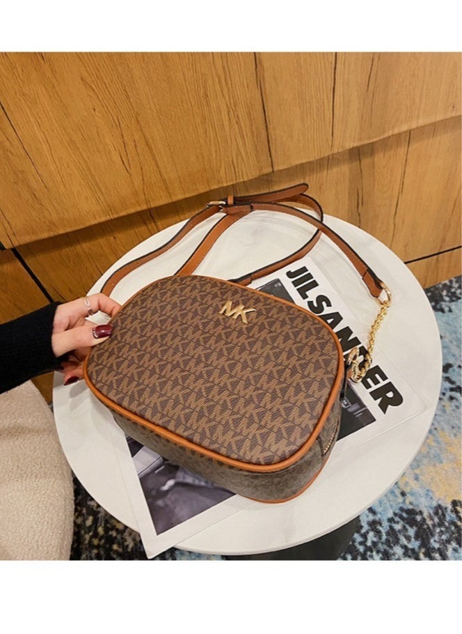 MK Fashionable And Simple Printed Cross-body Shoulder Bag 22*8*15cm  - Image 2