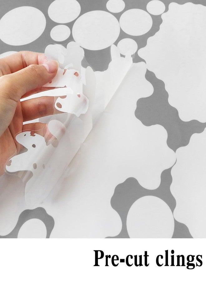 إيفينف ملصقات نوافذ زينة عيد الميلاد من إيفينف: 16 ورقة كبيرة جدًا من زينة نوافذ عيد الميلاد على شكل ندفة ثلج بيضاء، ديكور ريفي لعيد الميلاد على شكل ندفة ثلج للأطفال في المنزل والمدرسة والمكتب وحفلات العطلات الشتوية - Image 4