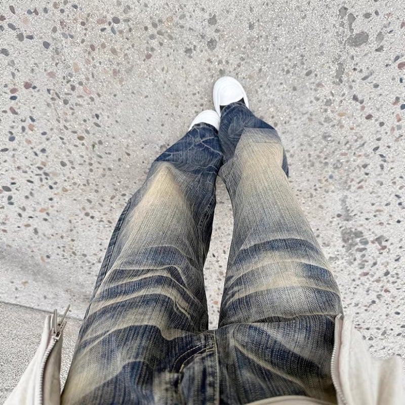 Unisex Casual Daily Denim Jeans - Image 3