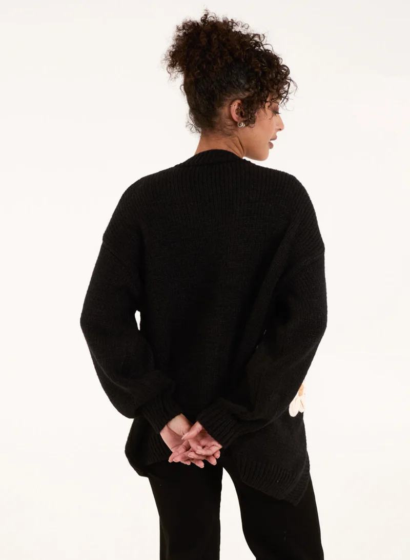 بلو فانيلا كارديجان زهرة الأقحوان الكبير