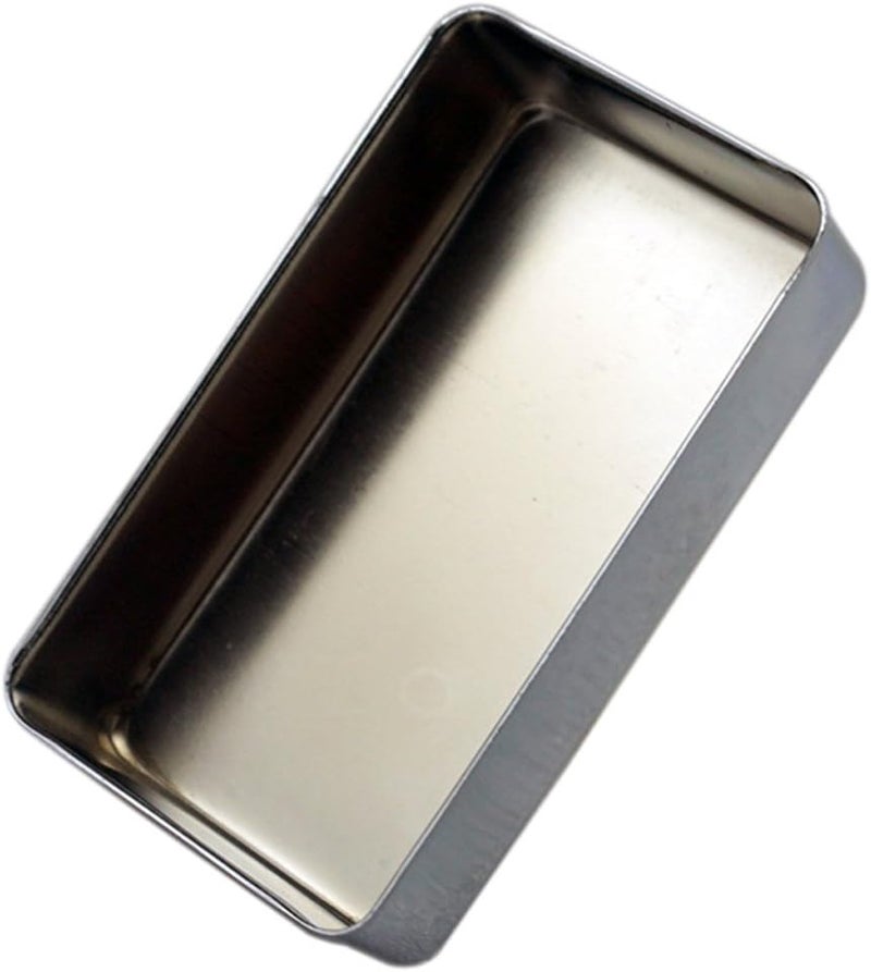 klarako 2 Pcs Double Coil Sealed Brass Humbucker Pickup Cover For Electric Guitars  Silver, as described - Image 4