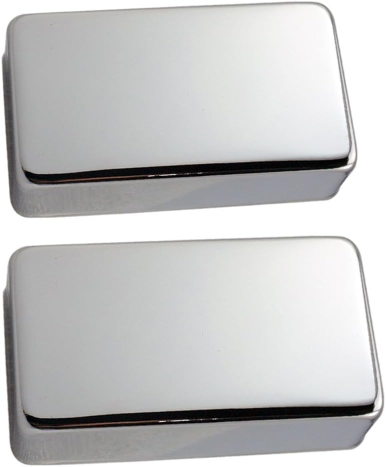 klarako 2 Pcs Double Coil Sealed Brass Humbucker Pickup Cover For Electric Guitars  Silver, as described - Image 3