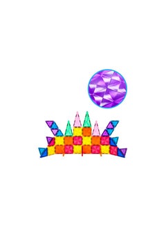 PicassoTiles Picasso Magnetic Mini Diamond Building 40-Pieces | Building Blocks | Educational Toy Set | Construction Building Kit for Child Brain Development  - Image 5