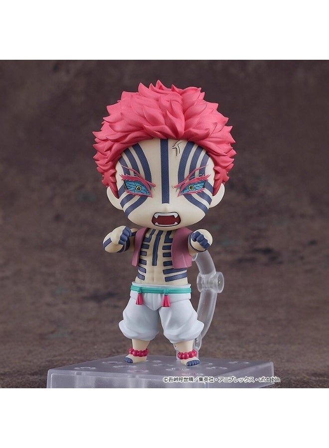 general Demon Slayer Akaza Movable Doll Model Decoration Desktop Decoration Toy Gift for Family and friends - Image 5