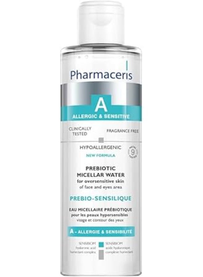 Pharmaceris A Prebiotic Micellar Water, 200 Ml – Inulin Alpha-Glucan Oligosaccharide Sodium Hyaluronate For Extremely Sensitive Skin Makeup Removal