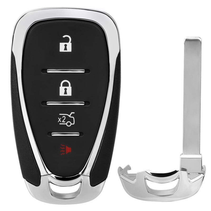 بديل مفتاح NPAUTO يناسب شيفروليه ماليبو وكامارو وكروز 2016 2017 2018 2019 2020 2021 جهاز تحكم عن بعد للدخول بدون مفتاح مفتاح سيارة ذكي قريب HYQ4EA 13508771 433Mhz