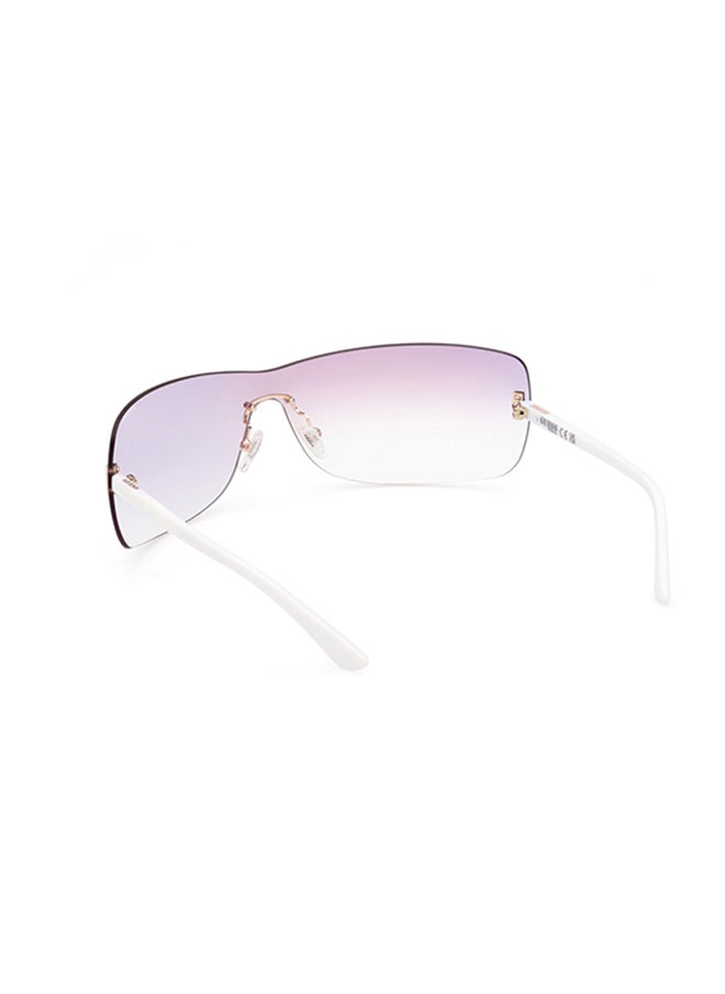 GUESS Shield Sunglasses For Men - White  - Image 3
