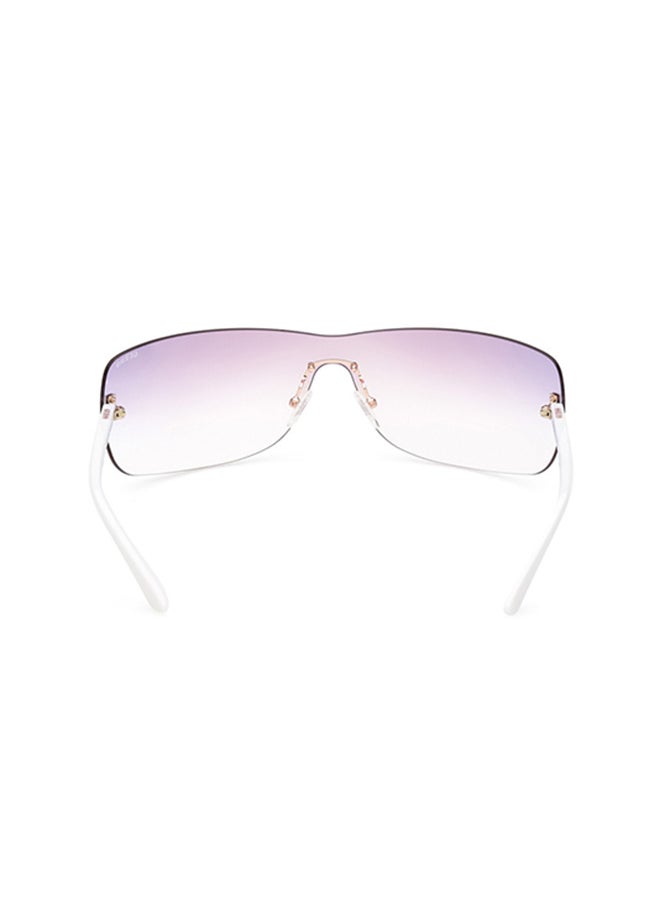 GUESS Shield Sunglasses For Men - White  - Image 5