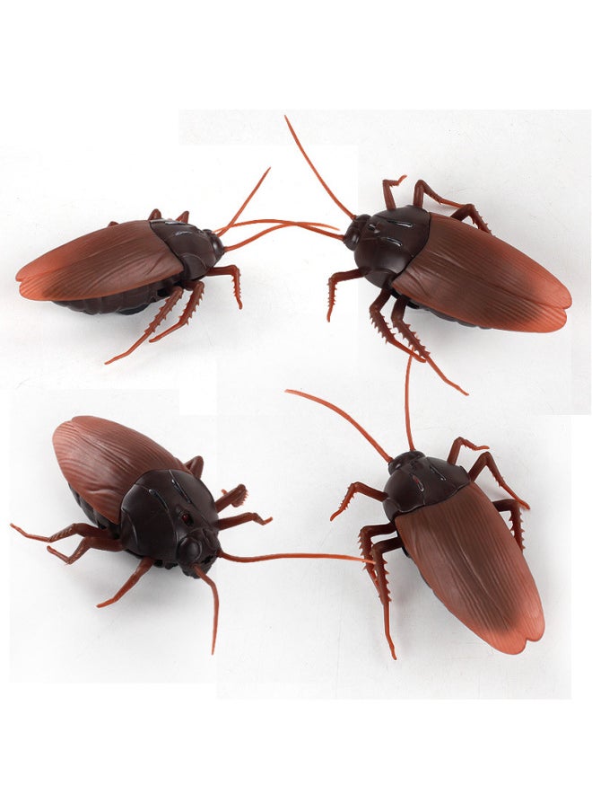 Electric Insect Infrared Frequency Remote Control Cockroach Simulation Whole Person Scary Induction Xiaoqiang Toy-Color:9916 Cockroach 170g
