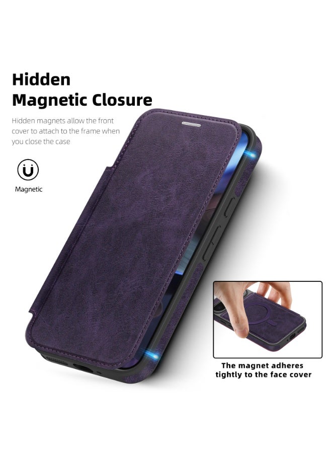 حافظة محفظة قلابة مغناطيسية لهاتف جوجل بيكسل 10/9 برو XL، غطاء مقاوم للصدمات مع حجب RFID - Image 2