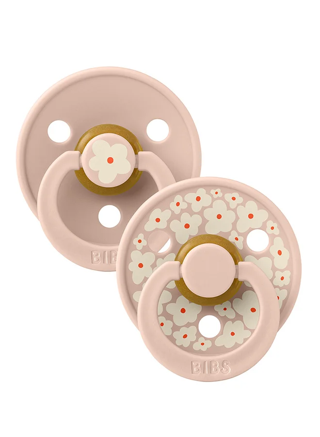 BIBS Studio Colour 2 Pack Jasmine Latex Size 1 Blush Mix