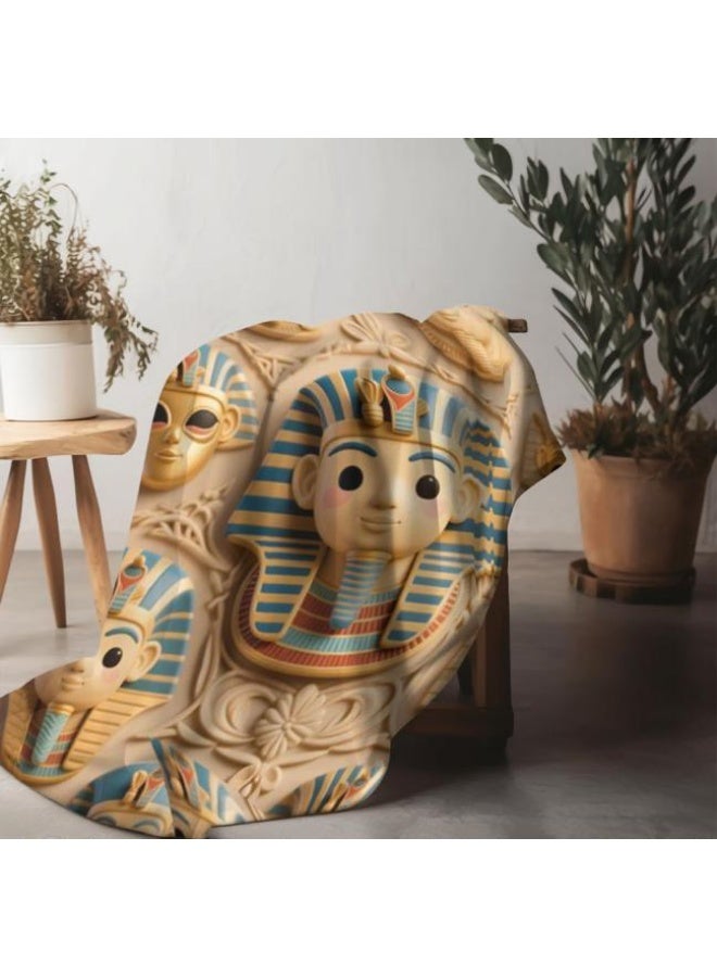 عام بطانية رقيقة من الفانيلا الكرتونية للأطفال والرضع (دافئة ومريحة، ومناسبة للنوم والألعاب) 70 سم * 100 سم - Image 4