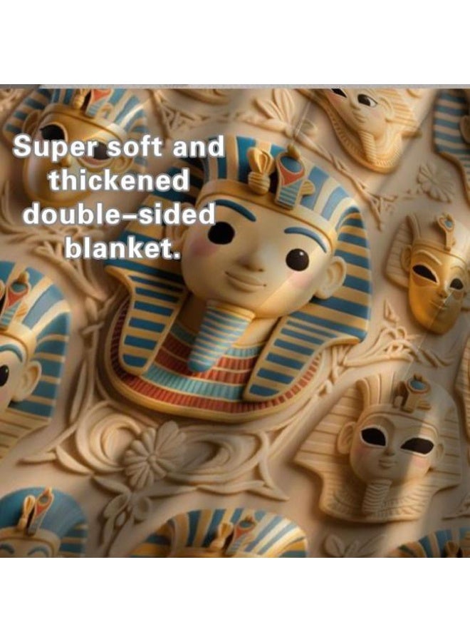 عام بطانية رقيقة من الفانيلا الكرتونية للأطفال والرضع (دافئة ومريحة، ومناسبة للنوم والألعاب) 70 سم * 100 سم - Image 1