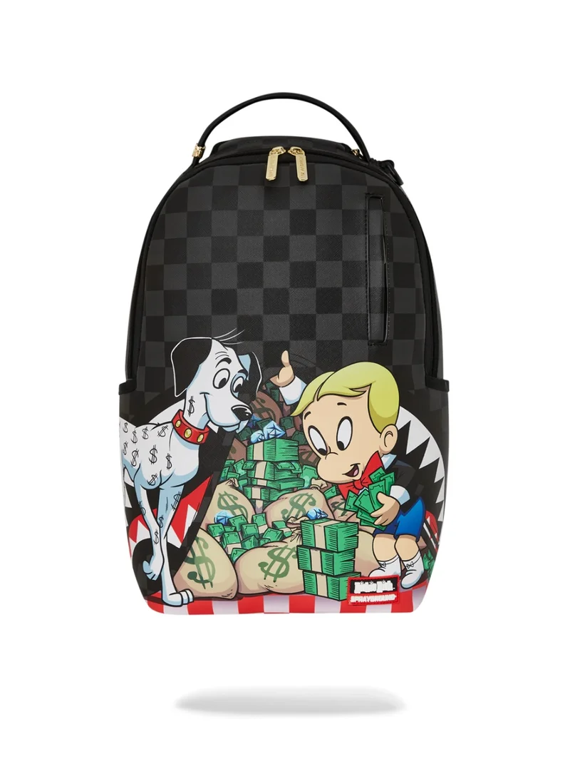 SPRAYGROUND RICHIE RICH AND DOG MONEY REVEAL DLXSV BACKPACK