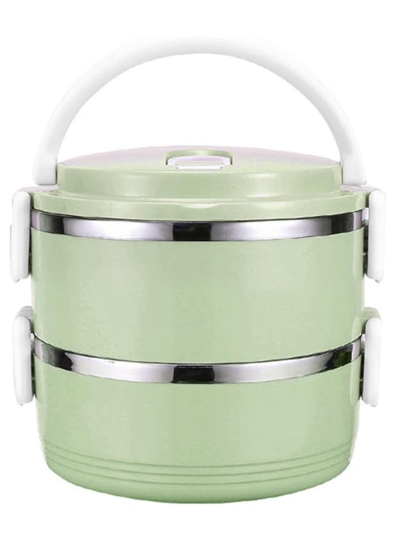 AL QADAH Premium Stainless Steel Lunch Box Set - Leakproof, Eco-Friendly, and Durable Containers for Adults and Kids  - Image 1