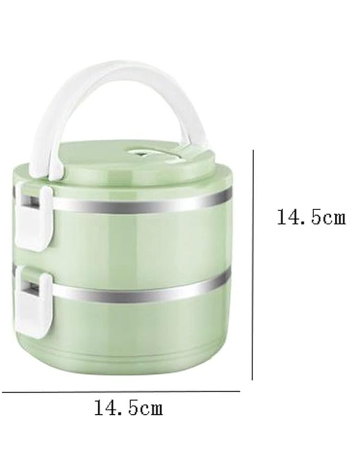 AL QADAH Premium Stainless Steel Lunch Box Set - Leakproof, Eco-Friendly, and Durable Containers for Adults and Kids  - Image 4