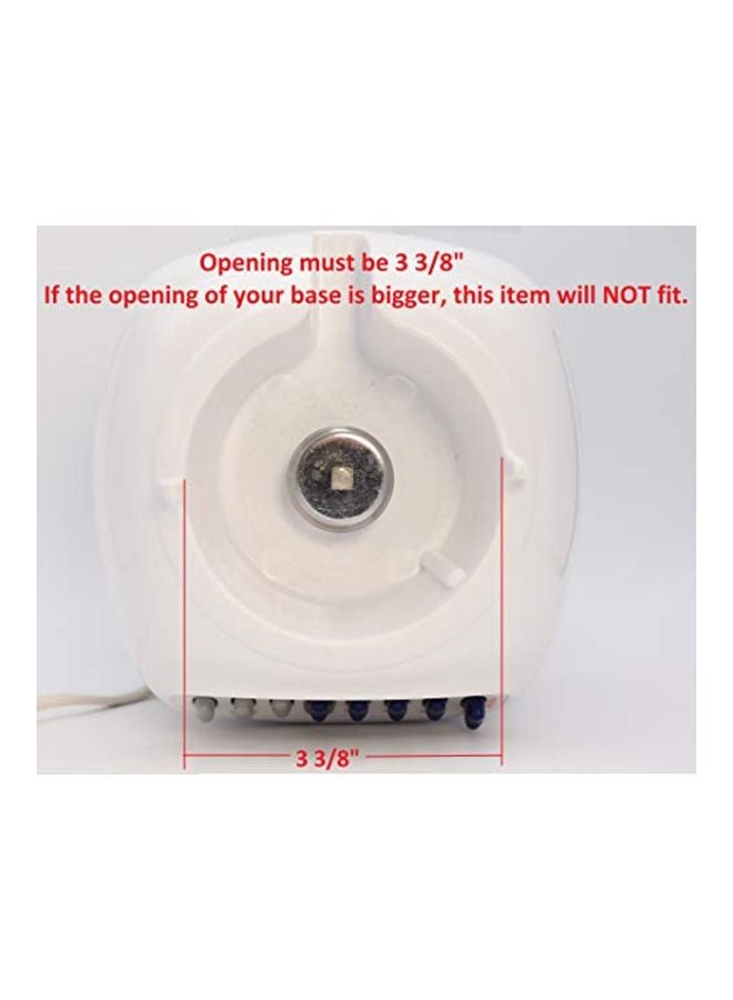 Blendin Ice Crushing Blade with 2 Gaskets and Jar Base Cap Replacement Part, Compatible with Oster and Osterizer Blenders, Blender Replacement Part & Accessories. - Image 4