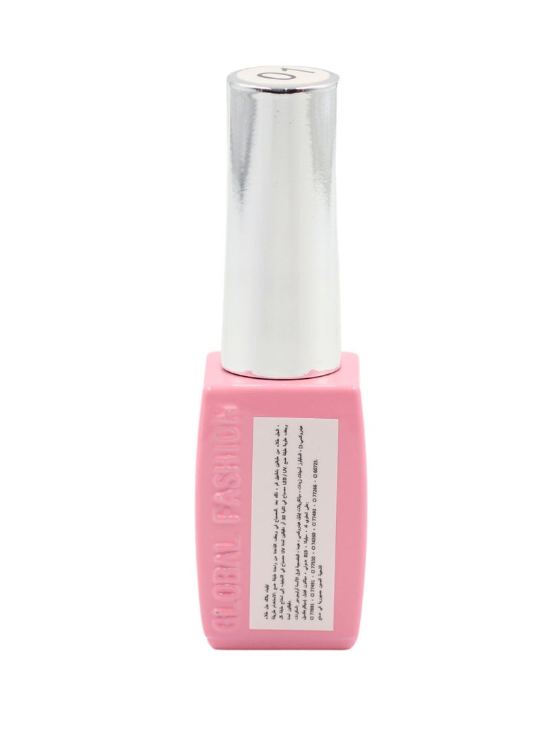 GLOBAL FASHION GLOBAL FASHION-NEON RUBBER BASE, 8 ML, 05  - Image 4