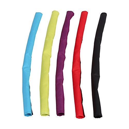 Fdit Baby Pushchair Stroller Fabric Handle Bar Pushchair Handlebar Warmer Gloves Cover Black - Image 3