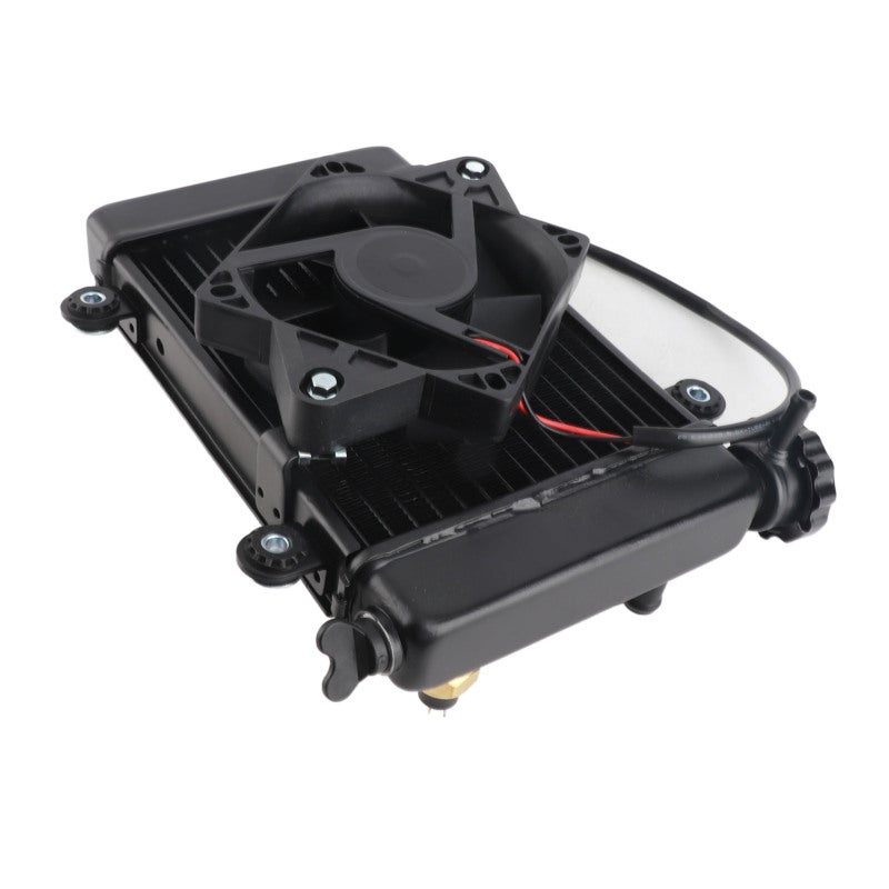 Water Cooled Radiator 150cc 250cc Long Lasting Metal Alloy - Powerful Built-In Fan Radiator Cooler for Pit Quad Dirt Bike ATV Engine Cooling - Image 4