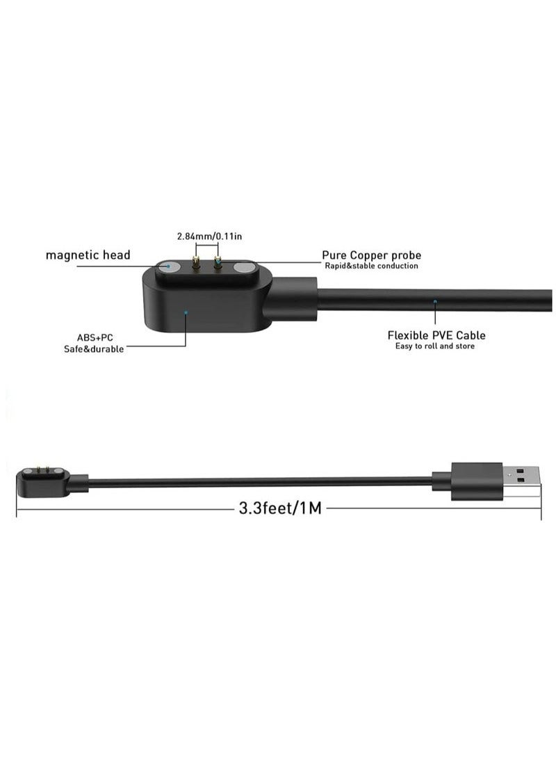 HablTech 1M Charging Cable for YAMAY VeryFitPro SW023 ID205L SW021 ID205U ID205S SW025 Uwatch 3 3S 2 2S - Image 3