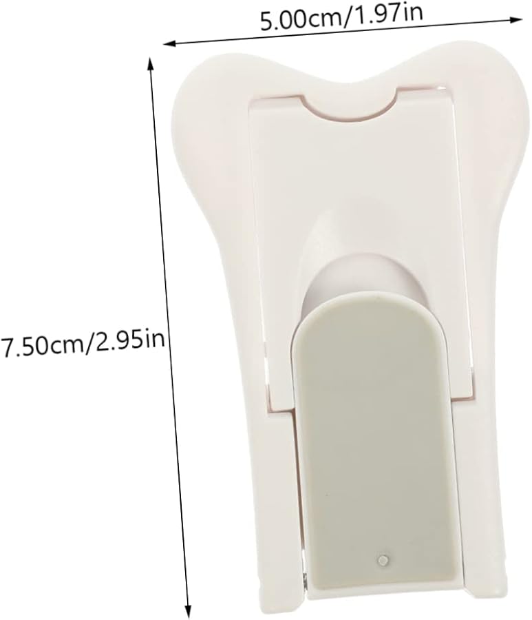 STOBOK 3 Pack White Window Security Lock for Sliding Doors Easy Installation Prevents Climbing - Image 3