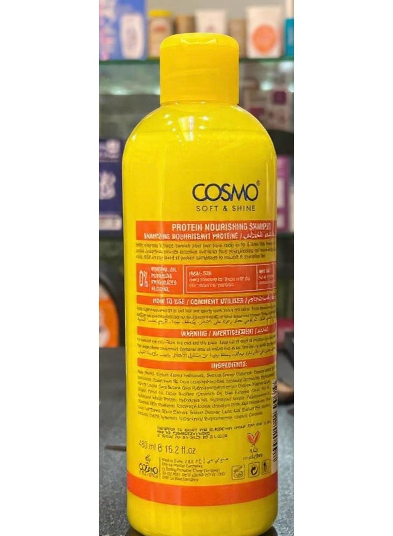 COSMO شامبو كوزمو سوفت آند شاين المغذي بالبروتين - Image 2
