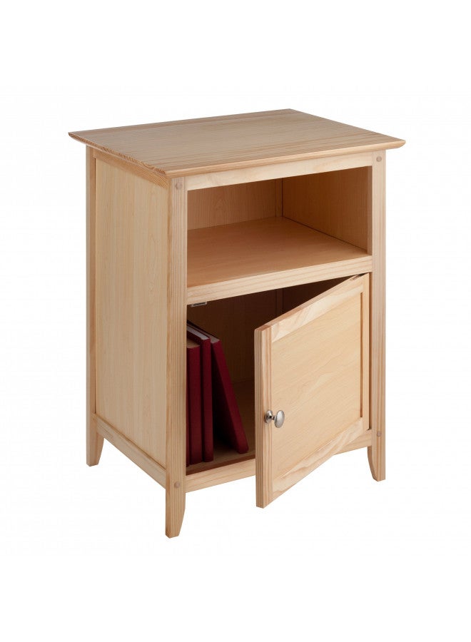 Winsome Wood Henry Accent Table, Natural, FURNITURE - Image 2