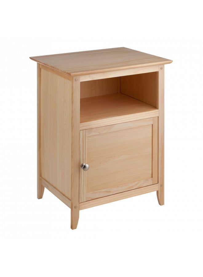 Winsome Wood Henry Accent Table, Natural, FURNITURE - Image 1