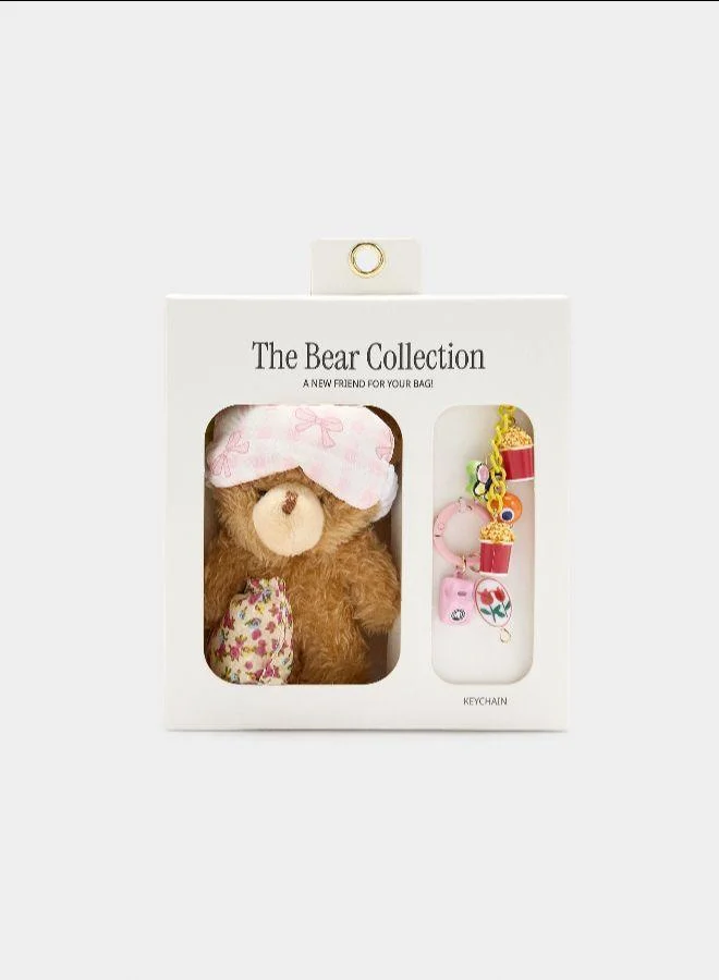 بارفوا تعويذة سلسلة المفاتيح RELAX - مجموعة الدب