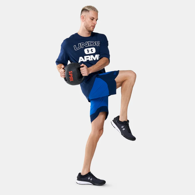 UNDER ARMOUR Men's UA HIIT Woven Colorblock Shorts