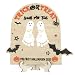 Yewfold My First Halloween Sign DIY Wood Hand and Foot Print Art Craft Kit Babys First Halloween Footprint Kit Personalized Hands Feet Down Gifts for Birthday Family Keepsake Halloween - Image 2