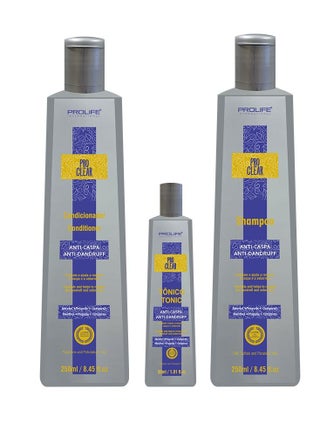 ProClear Anti Dandruff Kit Contains Menthol Propolis and Octopirox Instant result removing dandruff 250mlX2 + 30ml Tonic Made in Brazil - pzsku/Z73A9DBF3898AB55DCE3BZ/45/_/1663243922/5495cdec-9350-4571-bf23-7fbc36a82e6e
