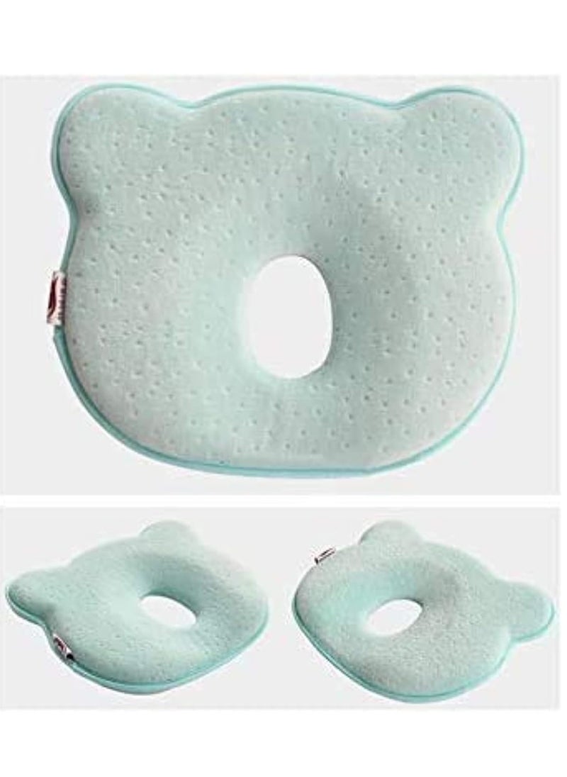 ECVV 0-12month Infant Baby Memory cotton Stereotyped pillow kids sleep pillow Newborn Head Protection Cushion Sleep Positioner  - Image 2