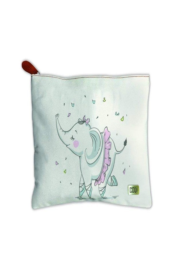 بيبر بلان ديزاين حقيبة قماشية متعددة الأغراض بتصميم طائرة ورقية، مناسبة لحمل أدوات السفر، والأدوات المنزلية، ومستلزمات المكياج، وغيرها. - Image 1