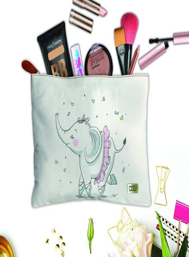 بيبر بلان ديزاين حقيبة قماشية متعددة الأغراض بتصميم طائرة ورقية، مناسبة لحمل أدوات السفر، والأدوات المنزلية، ومستلزمات المكياج، وغيرها. - Image 2