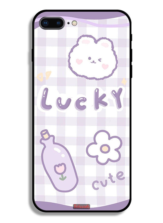 Tolwak Apple iPhone 8 Plus Protective Case Lucky Cute  - Image 2