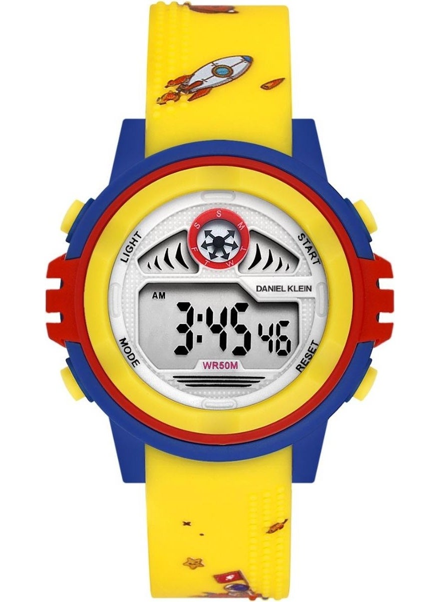 DANIEL KLEIN Digital New Season Alarm-Stopwatch-Lighting Featured Children's Wristwatch DK.DJT.1001  - Image 3