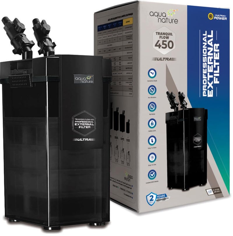 aqua nature AquaNature® Tranquil Flow Professional External Canister Filters Spare Parts (Tranquil Flow - 450 Ultra Power, Canister Filter) - Image 2