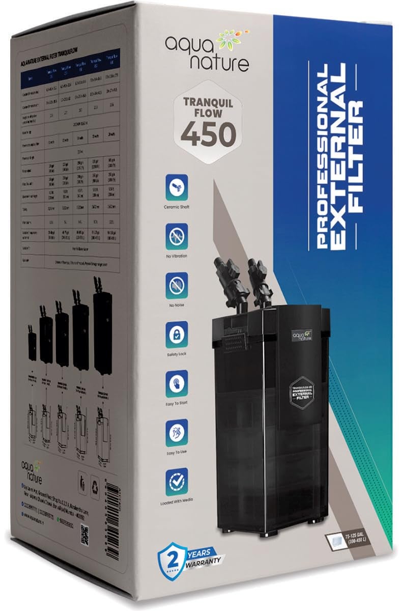 aqua nature AquaNature® Tranquil Flow Professional External Canister Filters Spare Parts (Tranquil Flow - 450 Ultra Power, Canister Filter) - Image 3