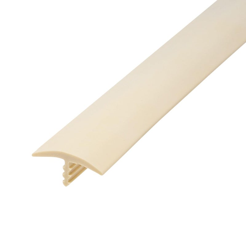 Outwater Industries 25 Foot Almond 3/4 Inch Center Barb Tee Moulding T Molding Hobbyist Pack, Small Projects, Arcade Machines and Tables - Image 1