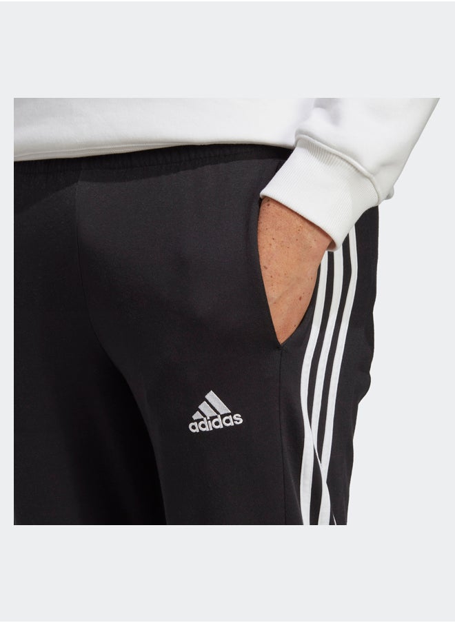 بنطلون رياضي Essentials Single Jersey بفتحة مدببة وثلاثة خطوط