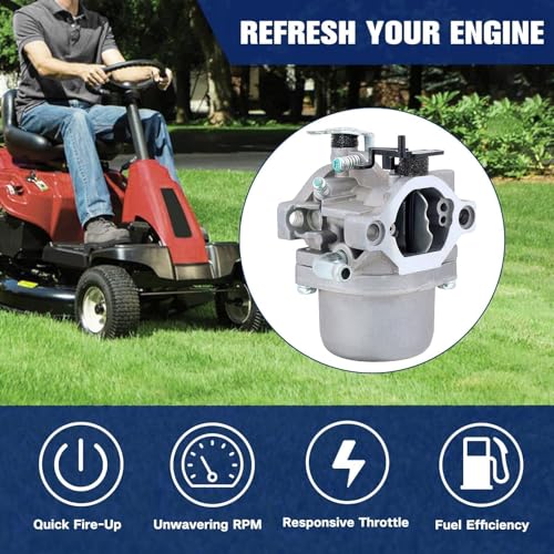 Powtol 590399 Carburetor for 796077 Lawn Mower Troy Bilt TB30R Riding Mower 21A807 Engine - Image 3