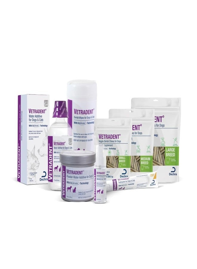 VETRADENT Veggie Dental Chews for Dogs - Small - Image 3