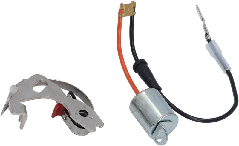 Distributor Points and Condenser Set, Ignition Distrib System, Enhanced Performance Distributor and Condenser Set for Lucas Type 43D4 43D6 45D4 45D6 Distributors, Sturdy Metal - Image 3