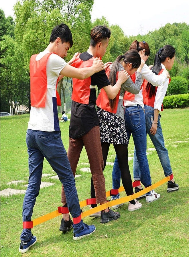 Sonyabecca Cooperative Band Walker 5-Legged Race Band Set Game Teamwork Training for Children Adult - Image 1