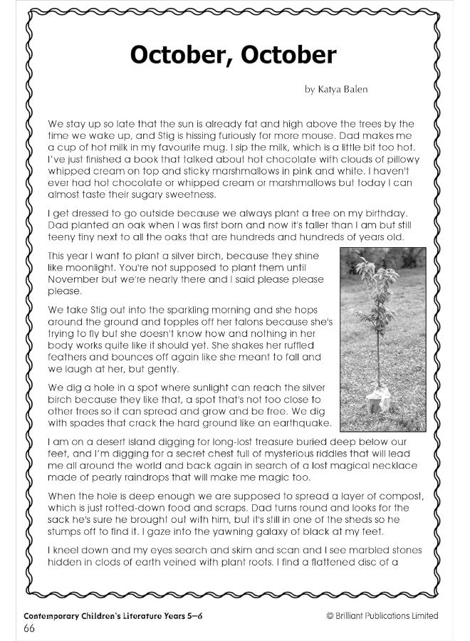 Developing Reading Comprehension Skills Years 5-6: Contemporary Children's Literature - Image 5