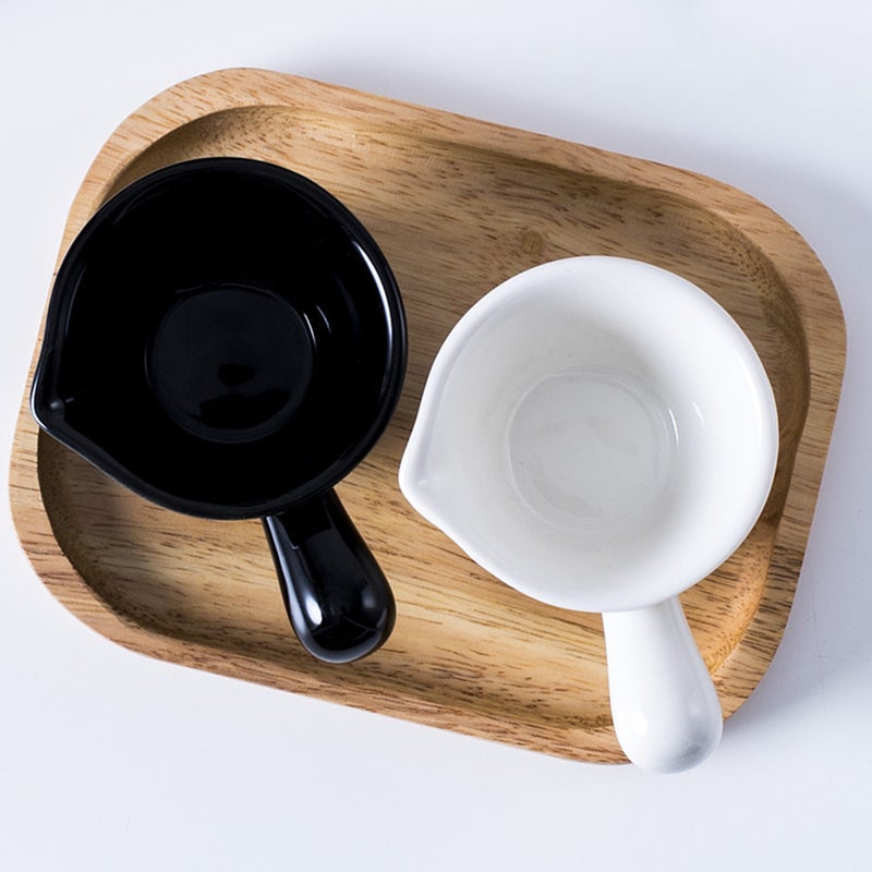 5Pcs Household Pots Handle Design Holders Ceramic Pans Mini Saucepans - Image 3