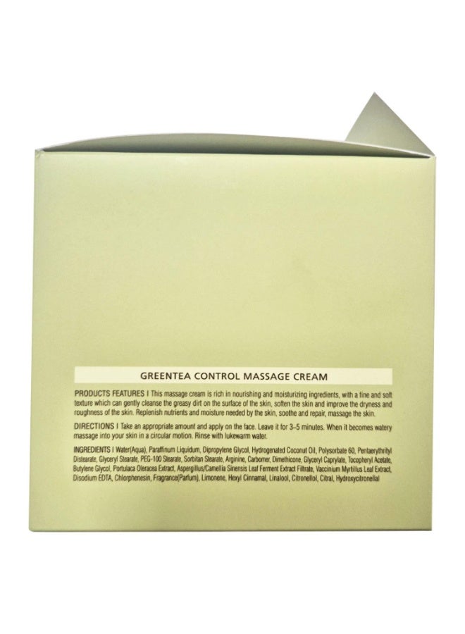 Welcos Kwailnara The First Green Tea Control Massage Cream (Fermented Green Tea) - Image 3