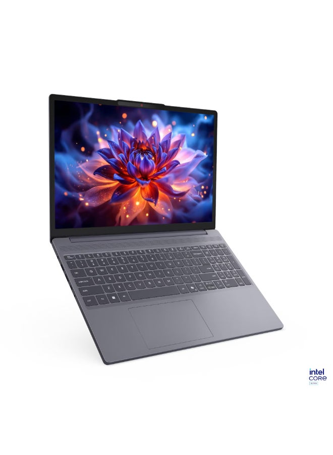 Lenovo IdeaPad Slim 3 15IPH11 Laptop With 15.3 Inch WUXGA (1920x1200) Display, Core Ultra 7 355 Processor/16GB RAM DDR5/512GB SSD/Windows 11 Home/Integrated Intel Graphics/ English/Arabic Luna Grey